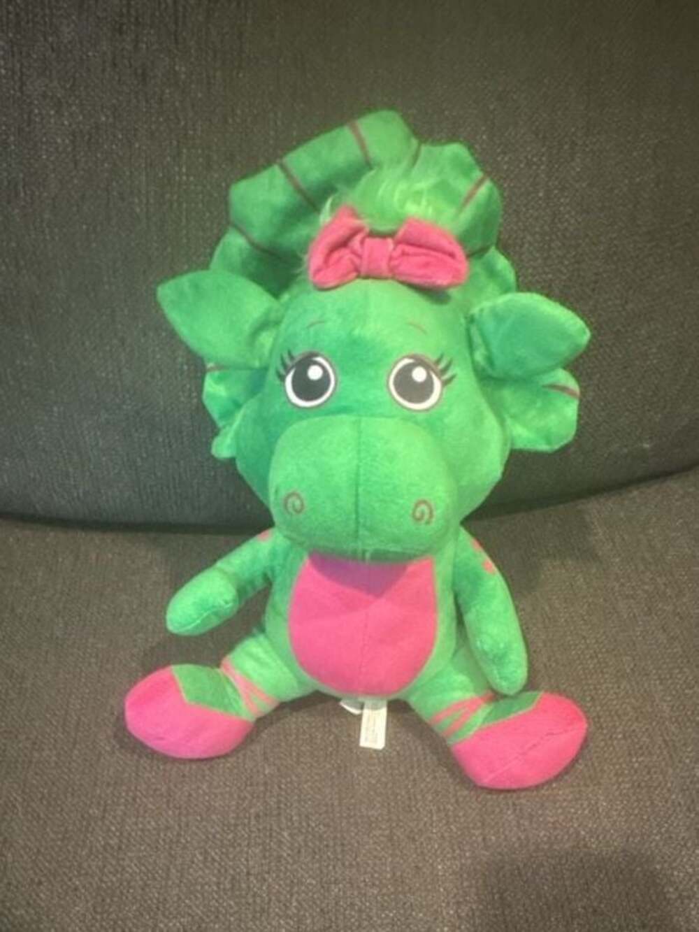 Barney & Friends Baby Bop Green Dinosaur Plush Stuffed Animal Toy Factory